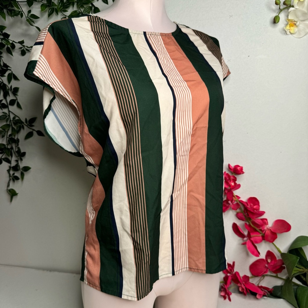 🤍 Shein Stripped Top 🤍